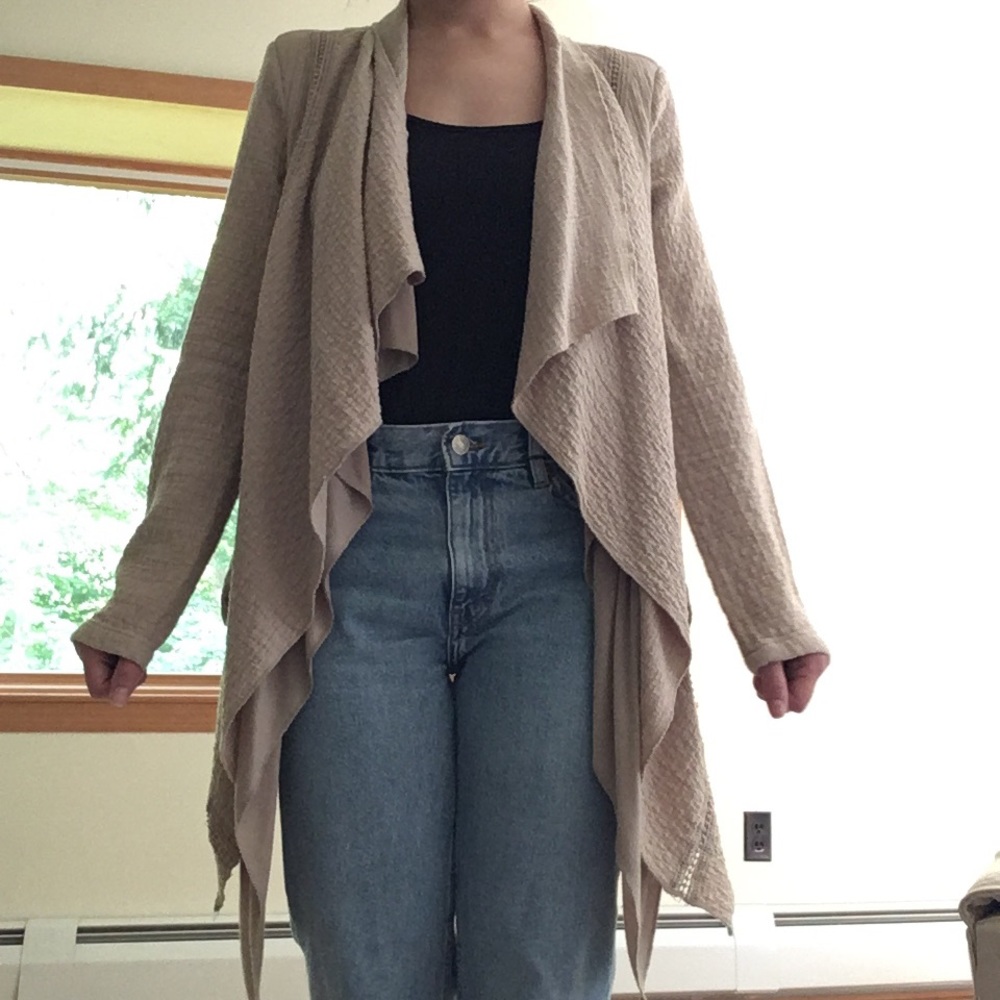 Caren Forbes Beige Bohemian Jacket - L